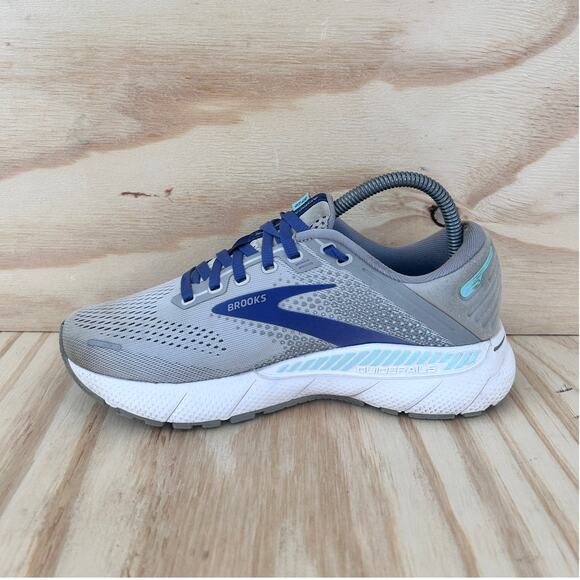 Brooks -Adrenaline GTS 22 -Running Shoes -Gray -Women's -7(D) Wide -1203531D045 - Picture 4 of 9